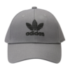 ADIDAS ORIGINALS Șapcă 'Trefoil'  gri / negru