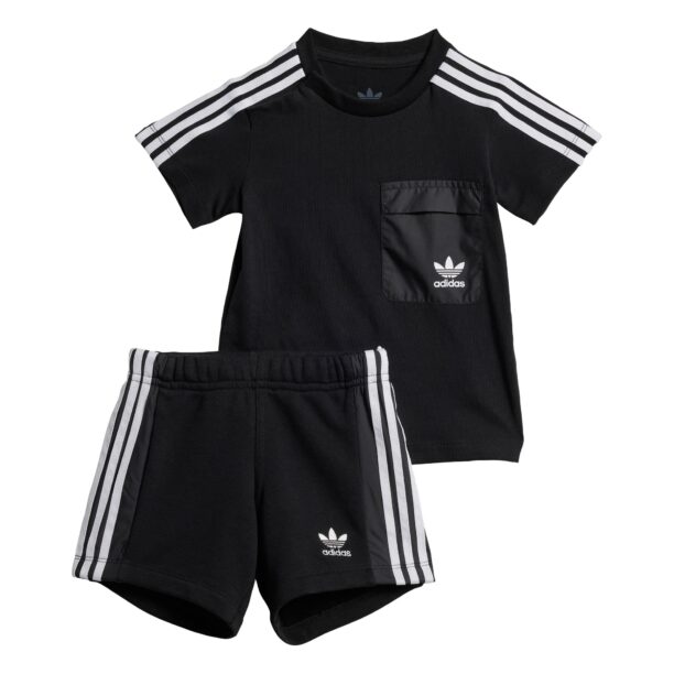 ADIDAS ORIGINALS Set  negru / alb