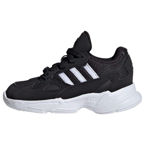 ADIDAS ORIGINALS Sneaker 'Falcon'  negru / alb