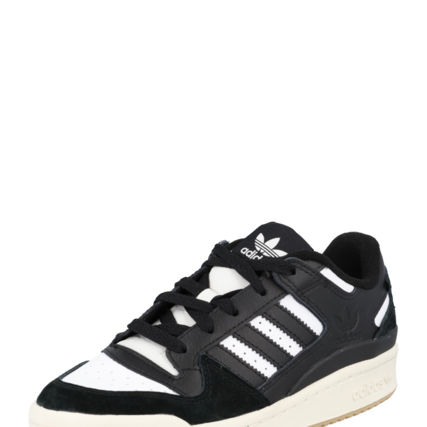 ADIDAS ORIGINALS Sneaker 'Forum'  negru / alb