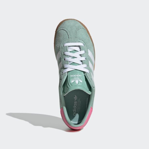 ADIDAS ORIGINALS Sneaker 'Gazelle'  verde pastel / roz / alb