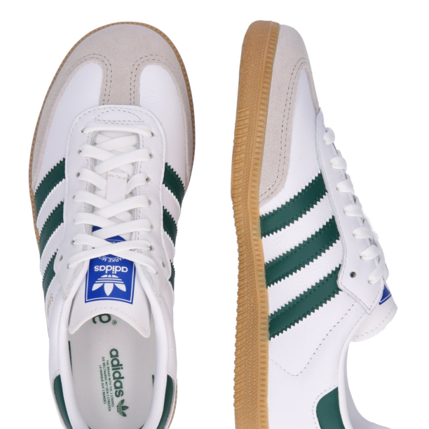 ADIDAS ORIGINALS Sneaker 'SAMBA'  auriu / gri / verde / alb