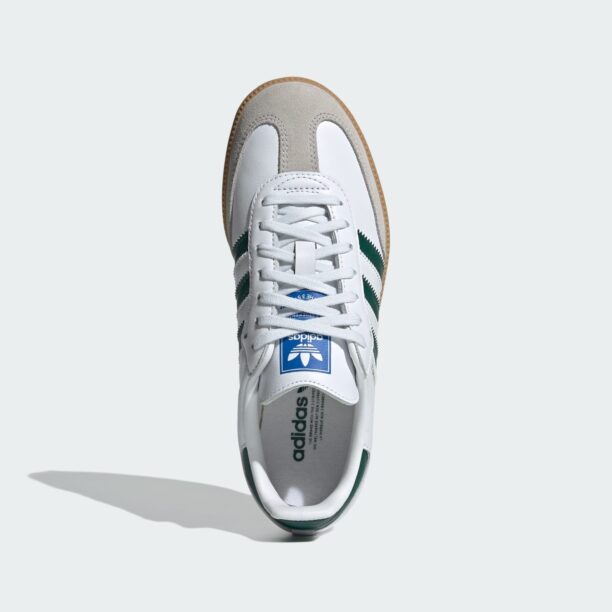 ADIDAS ORIGINALS Sneaker 'Samba'  bej / gri / verde închis / alb