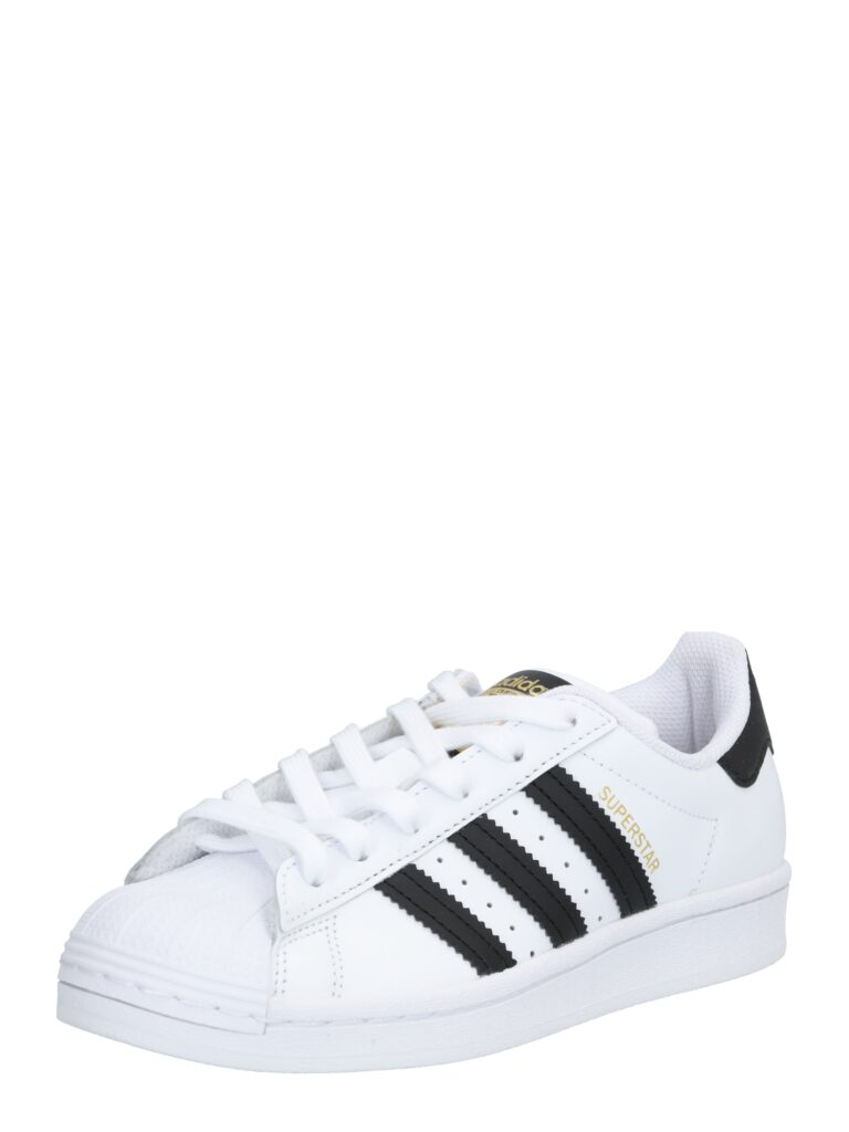 ADIDAS ORIGINALS Sneaker 'Superstar'  negru / alb