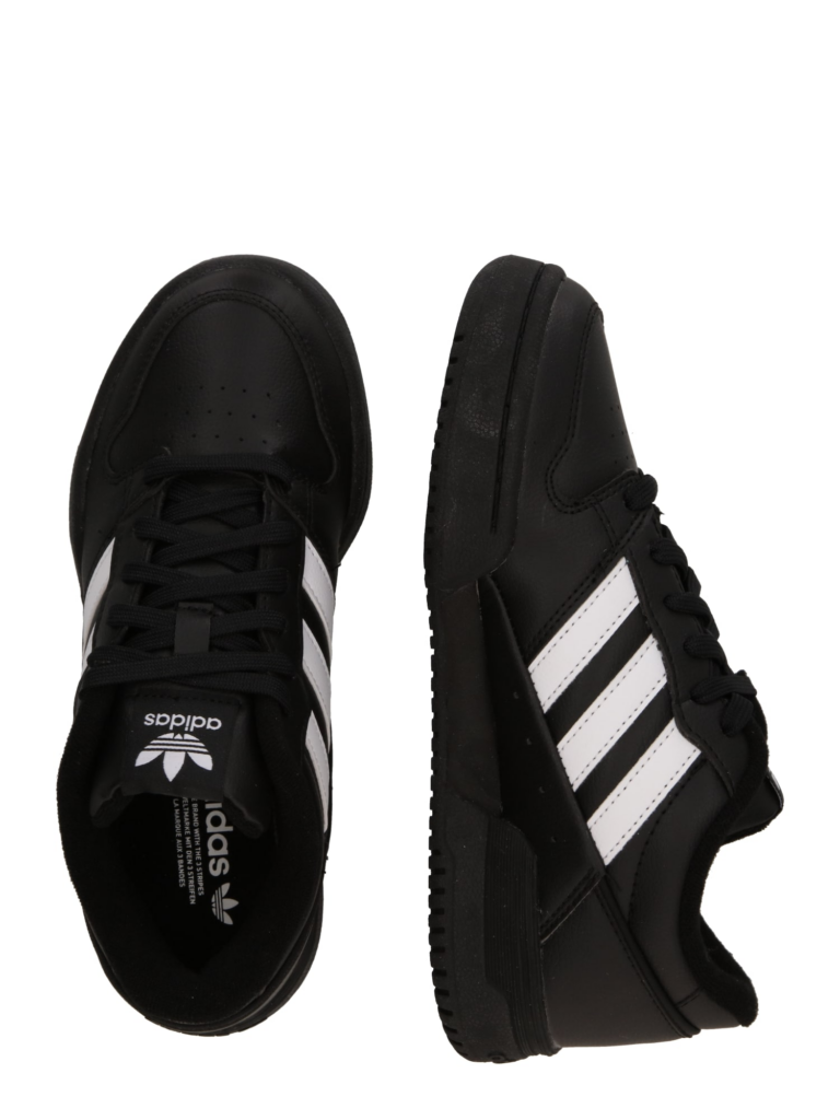 ADIDAS ORIGINALS Sneaker 'Team Court 2'  negru / alb