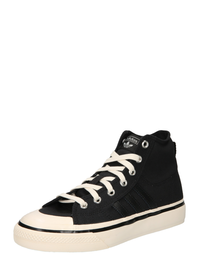 ADIDAS ORIGINALS Sneaker înalt 'Nizza Hi Rf 74'  bej / negru