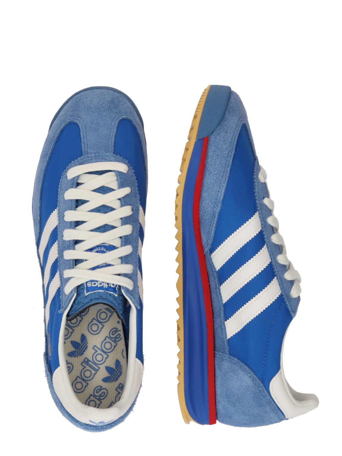 ADIDAS ORIGINALS Sneaker low '72 RS'  albastru / safir / alb