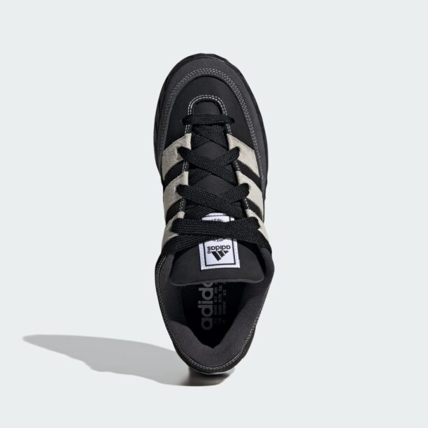 ADIDAS ORIGINALS Sneaker low 'Adimatic'  negru / alb natural preţ