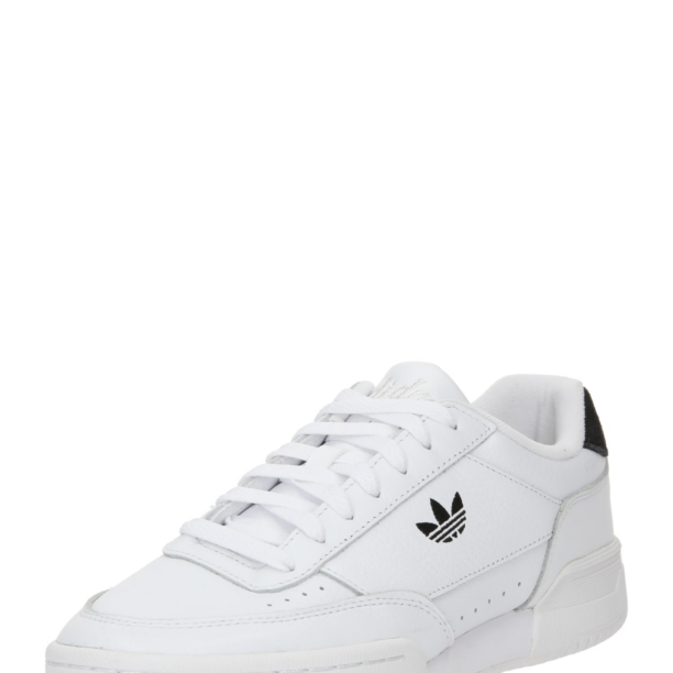 ADIDAS ORIGINALS Sneaker low 'COURT SUPER'  negru / alb