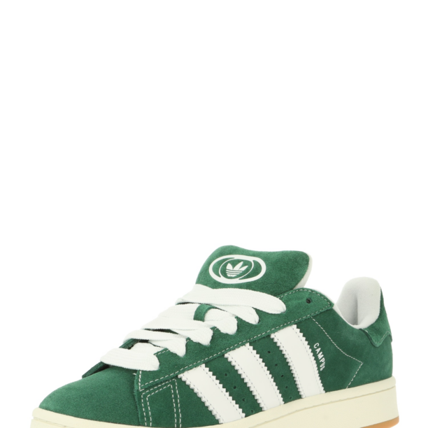 ADIDAS ORIGINALS Sneaker low 'Campus 00S'  verde închis / alb