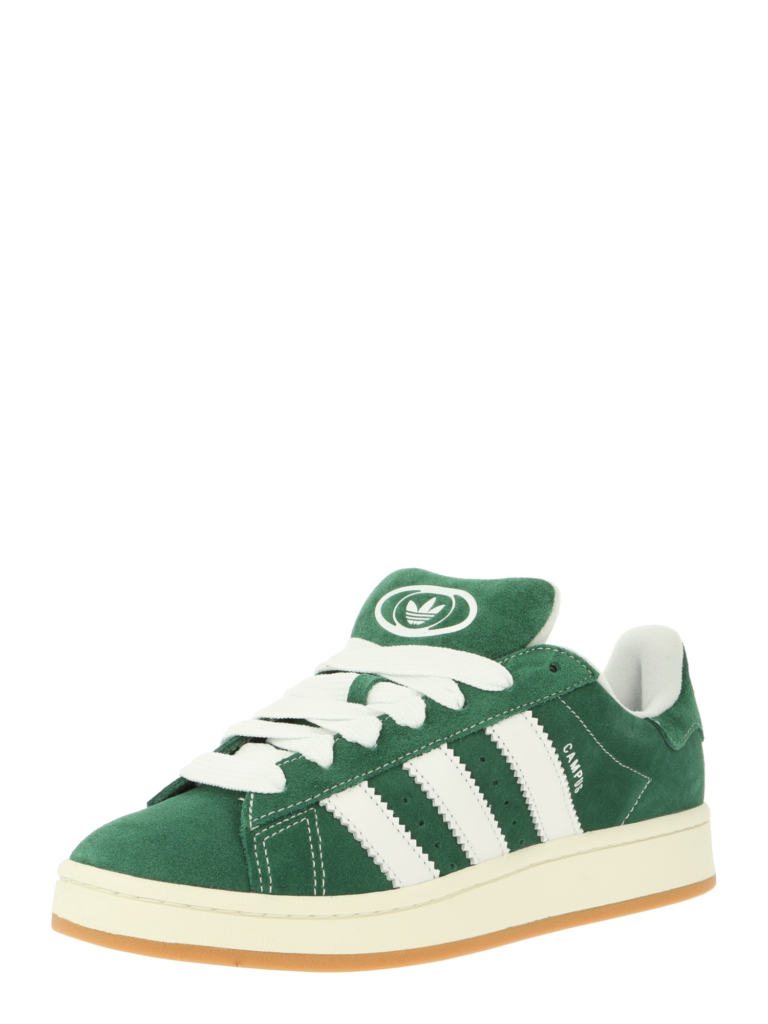 ADIDAS ORIGINALS Sneaker low 'Campus 00S'  verde închis / alb