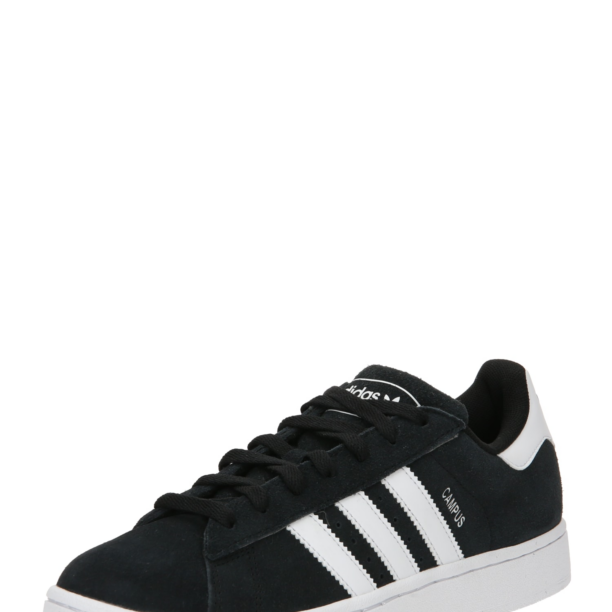 ADIDAS ORIGINALS Sneaker low 'Campus 2.0'  negru / alb