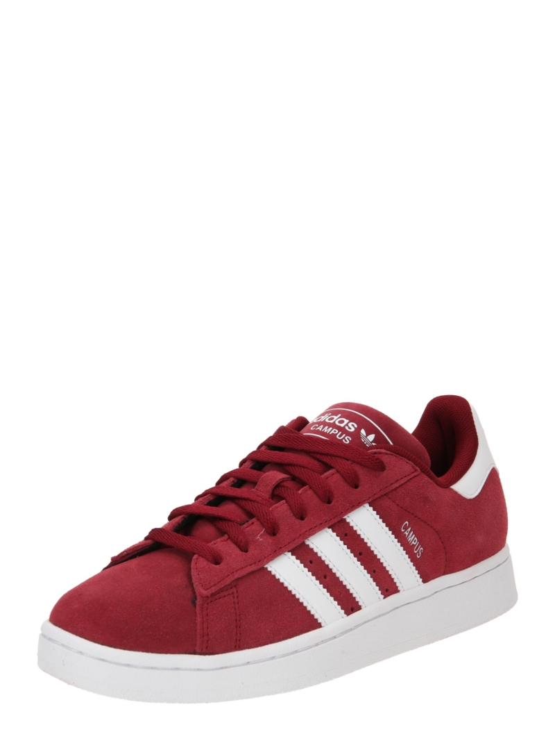 ADIDAS ORIGINALS Sneaker low 'Campus 2.0'  roșu bordeaux / negru / alb