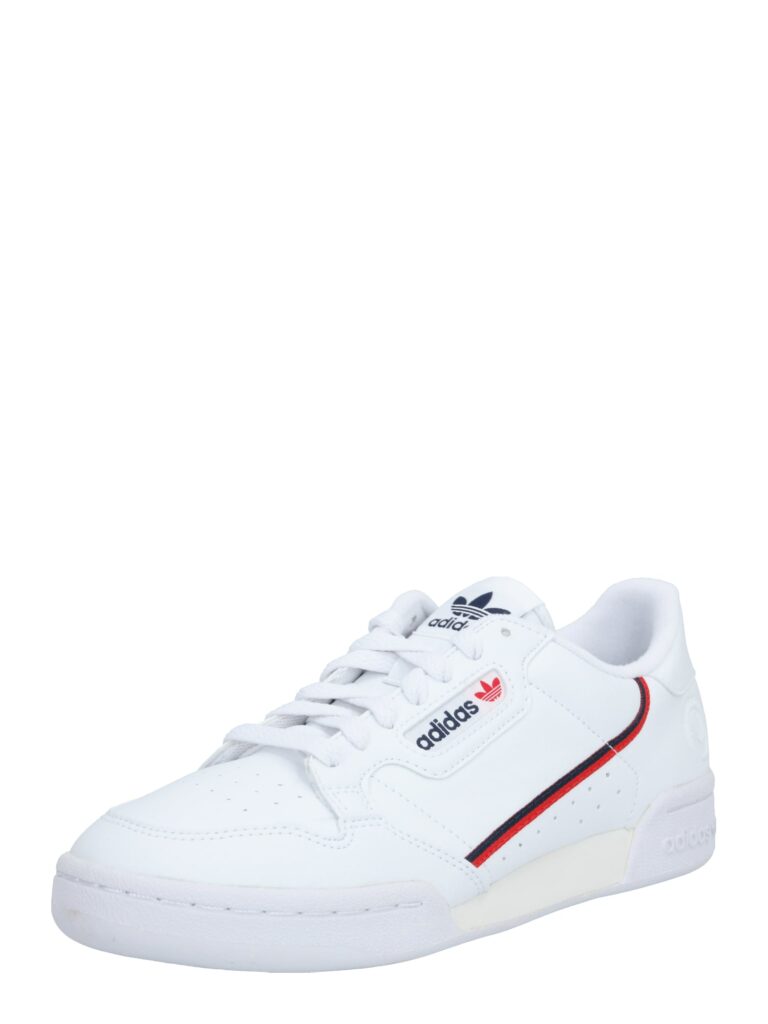 ADIDAS ORIGINALS Sneaker low 'Continental 80'  bleumarin / roşu închis / alb