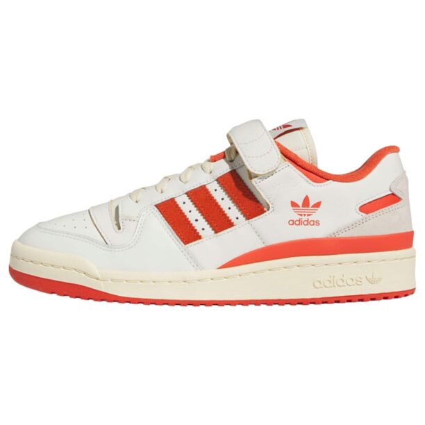 ADIDAS ORIGINALS Sneaker low 'Forum 84'  portocaliu homar / alb