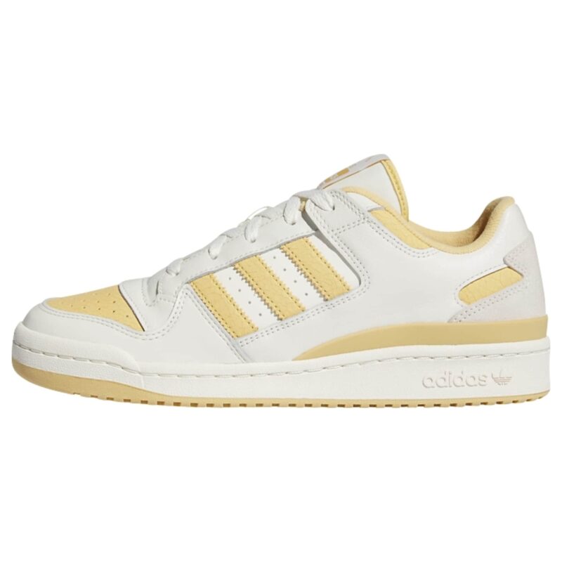 ADIDAS ORIGINALS Sneaker low 'Forum'  ecru / galben închis