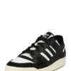 ADIDAS ORIGINALS Sneaker low 'Forum'  negru / alb