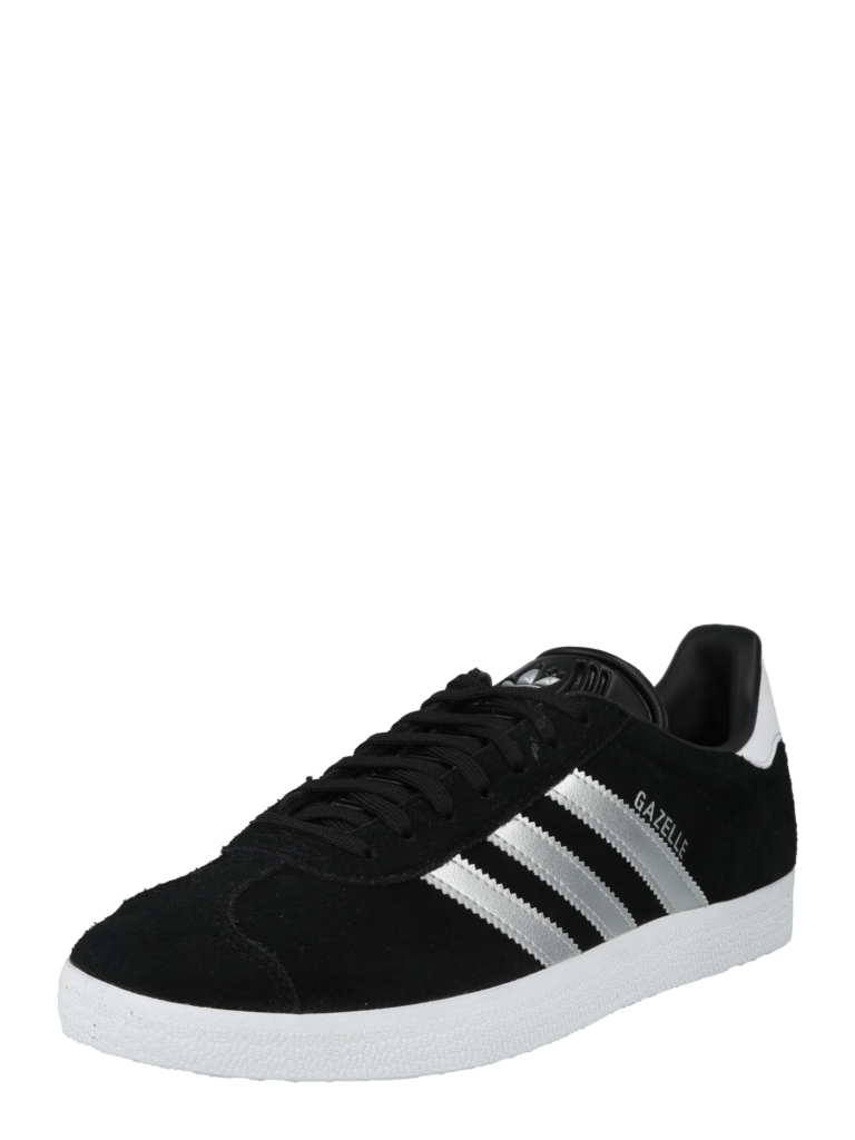 ADIDAS ORIGINALS Sneaker low 'GAZELLE'  negru / alb