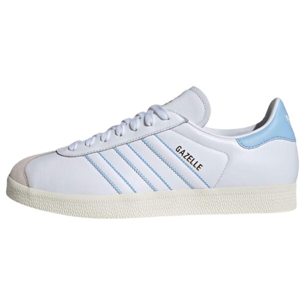 ADIDAS ORIGINALS Sneaker low 'Gazelle'  albastru deschis / gri deschis / negru / alb