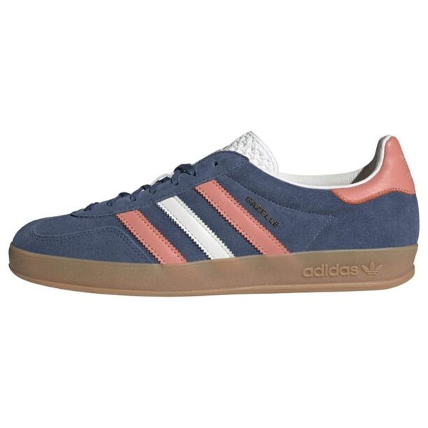 ADIDAS ORIGINALS Sneaker low 'Gazelle'  albastru noapte / roz pal / alb