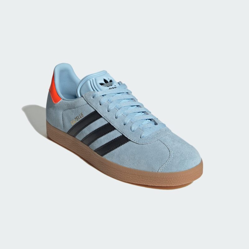 Preţ ADIDAS ORIGINALS Sneaker low 'Gazelle'  albastru / portocaliu / negru