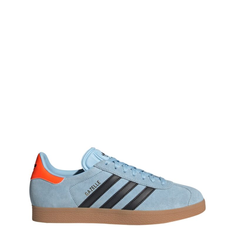 ADIDAS ORIGINALS Sneaker low 'Gazelle'  albastru / portocaliu / negru