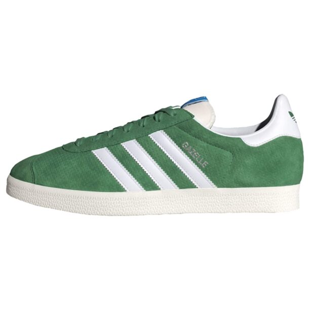 ADIDAS ORIGINALS Sneaker low 'Gazelle'  albastru / verde / argintiu / alb