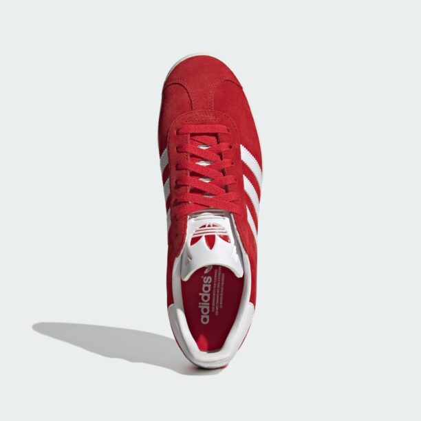 ADIDAS ORIGINALS Sneaker low 'Gazelle'  roșu / alb preţ