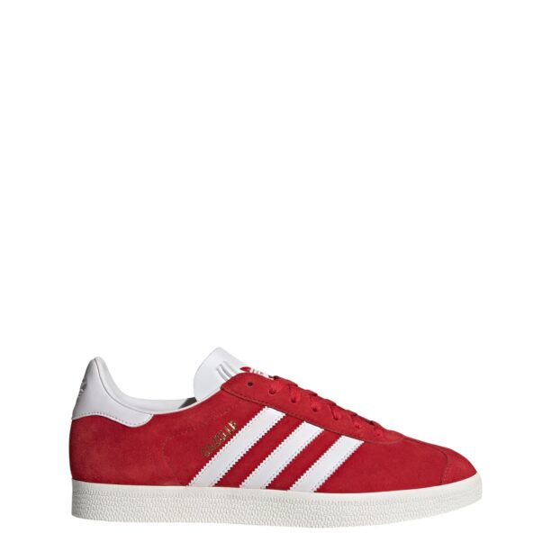 ADIDAS ORIGINALS Sneaker low 'Gazelle'  roșu / alb