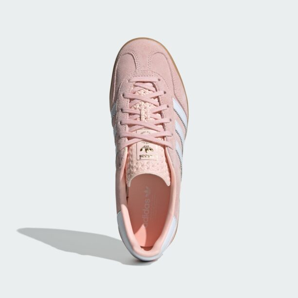 ADIDAS ORIGINALS Sneaker low 'Gazelle'  roz deschis / alb preţ