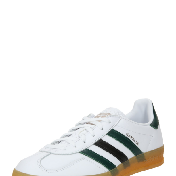 ADIDAS ORIGINALS Sneaker low 'Gazelle'  verde închis / negru / alb