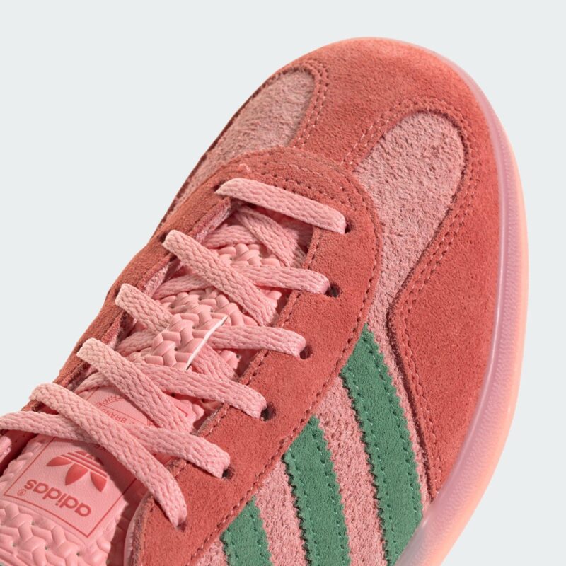 Original ADIDAS ORIGINALS Sneaker low 'Gazelle'  verde / roz pitaya / roz deschis