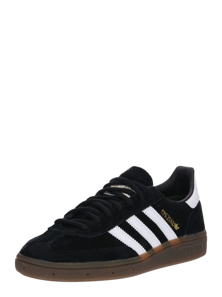 ADIDAS ORIGINALS Sneaker low 'Handball Spezial'  negru / alb