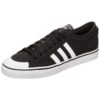 ADIDAS ORIGINALS Sneaker low 'Nizza'  negru / alb