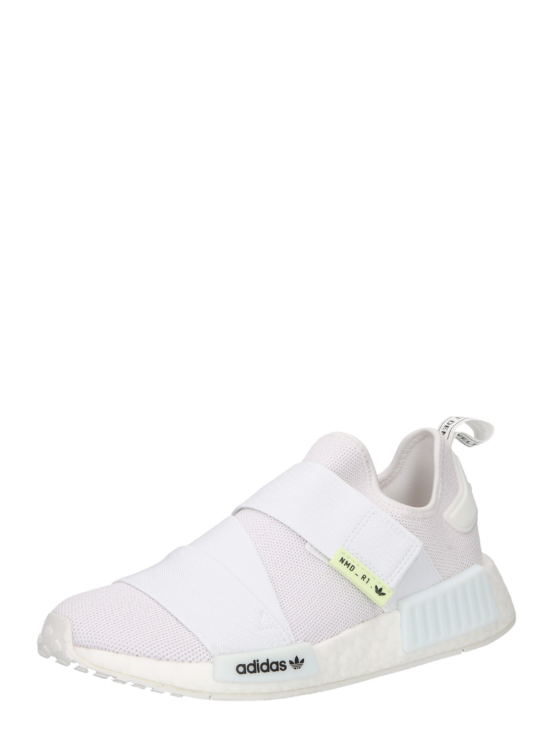 ADIDAS ORIGINALS Sneaker low 'Nmd_R1'  verde limetă / negru / alb