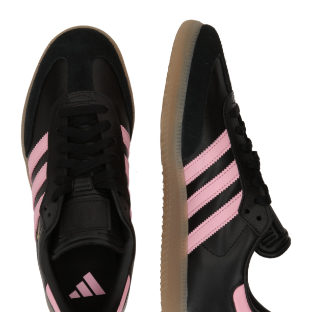 ADIDAS ORIGINALS Sneaker low 'SAMBA INTER MIAMI'  roz / negru