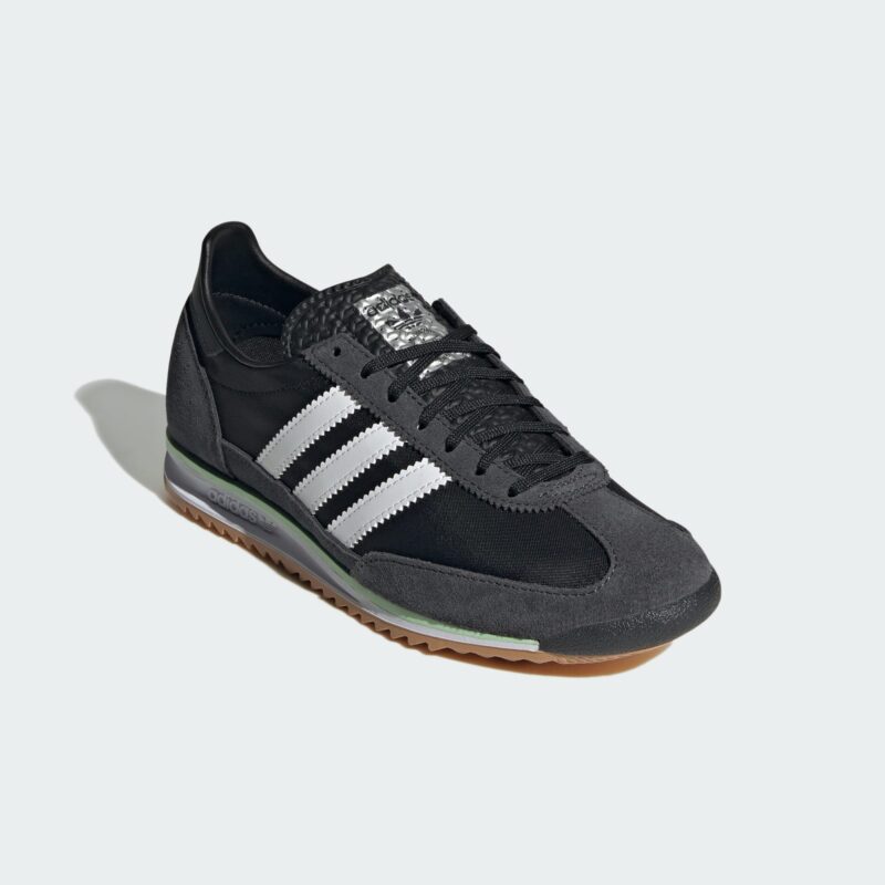 Cumpăra ADIDAS ORIGINALS Sneaker low 'SL 72 OG'  verde / negru / alb