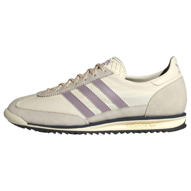 ADIDAS ORIGINALS Sneaker low 'SL 72'  gri taupe / mov deschis / alb murdar