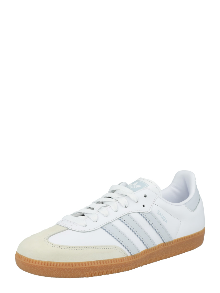 ADIDAS ORIGINALS Sneaker low 'Samba'  bej / albastru deschis / alb