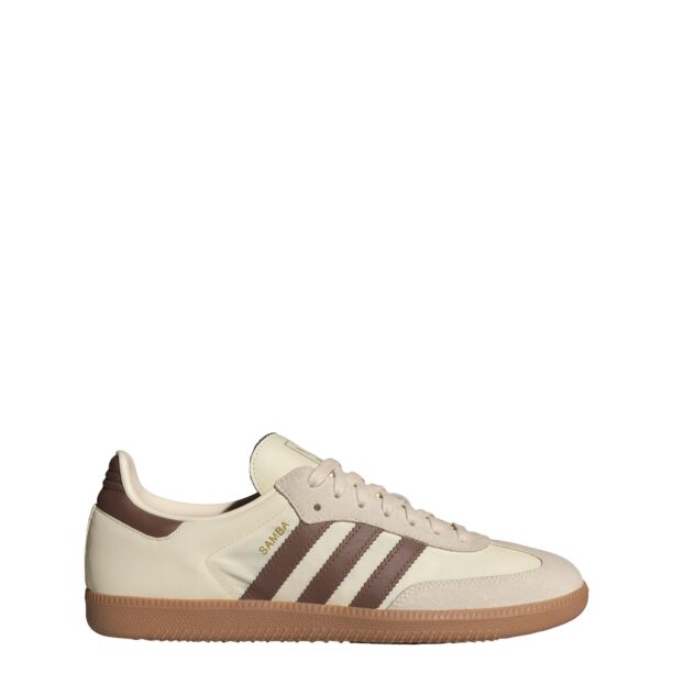 ADIDAS ORIGINALS Sneaker low 'Samba'  bej / bej deschis / maro