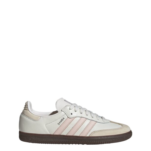 ADIDAS ORIGINALS Sneaker low 'Samba'  crem / roz / alb