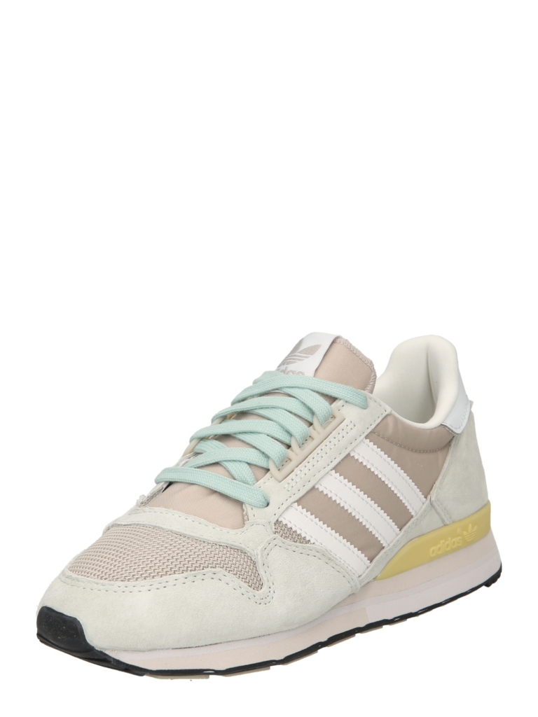 ADIDAS ORIGINALS Sneaker low 'Zx 500'  gri / verde mentă / alb