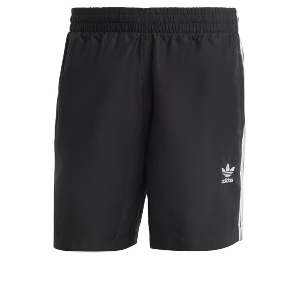 ADIDAS ORIGINALS Șorturi de baie 'Adicolor 3-Stripes'  negru / alb