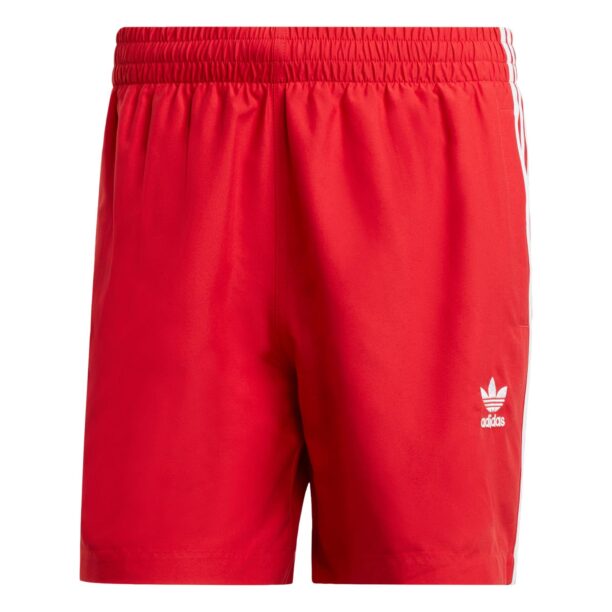 ADIDAS ORIGINALS Șorturi de baie 'Adicolor'  roșu / alb