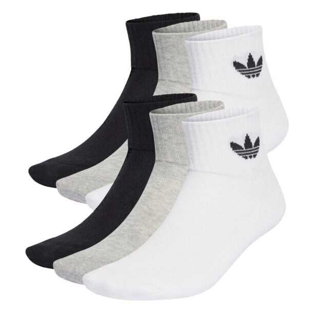 ADIDAS ORIGINALS Șosete 'Mid  '  bej / negru / alb