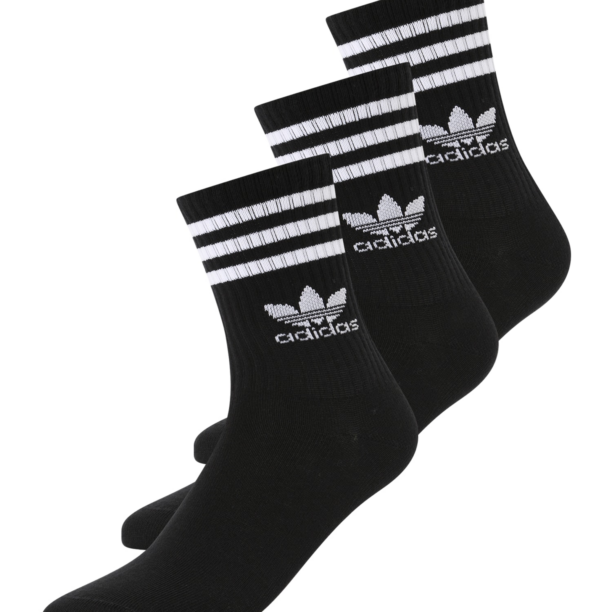 ADIDAS ORIGINALS Șosete  negru / alb