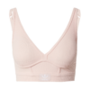 ADIDAS ORIGINALS Sutien 'LONGLINE BRALETTE - Originals Rib 2-2'  roz pastel / alb