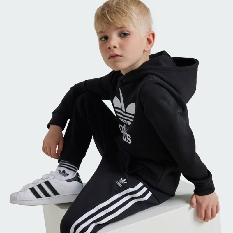 Preţ ADIDAS ORIGINALS Trening 'Adicolor'  negru / alb