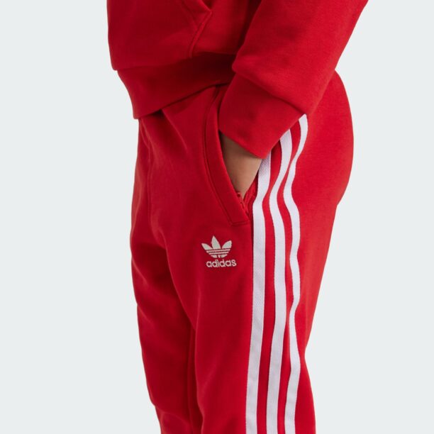 ADIDAS ORIGINALS Trening 'Adicolor'  roșu / alb preţ