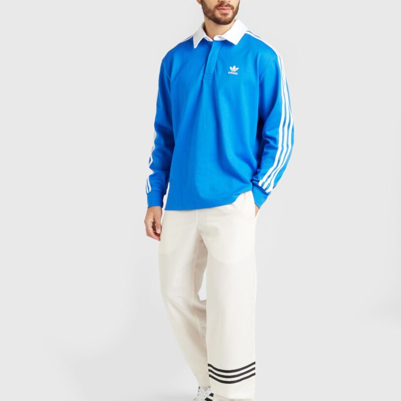 ADIDAS ORIGINALS Tricou 'Adicolor'  azuriu / alb preţ